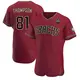 Authentic Men's Ryan Thompson Arizona Diamondbacks Crimson Alternate 2023 World Series Jersey